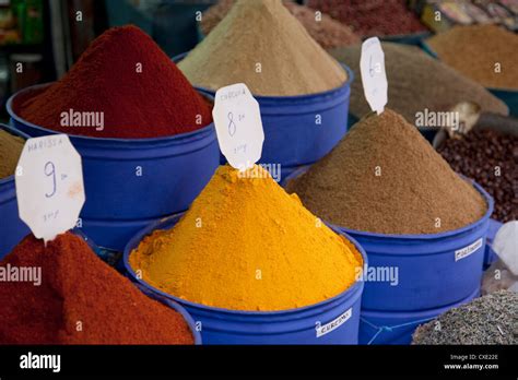 Morocco spices hi-res stock photography and images - Alamy