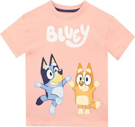 Bluey Camiseta para Niñas Amazon es Moda