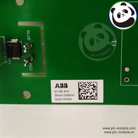 ABB GDC801B101 | 3BHE051592R0101 | GD C801 B101 | circuit board-XiongBa ...