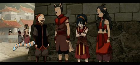 ω Azula Katara Toph Sokka Aang Легенда об Аанге