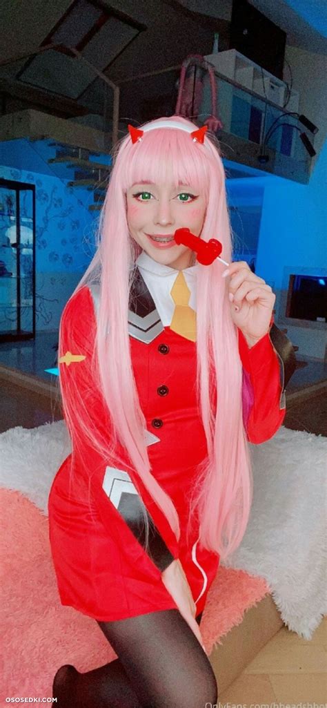 Model Alicebong Alicebong In Cosplay Zero Two From Darling In The