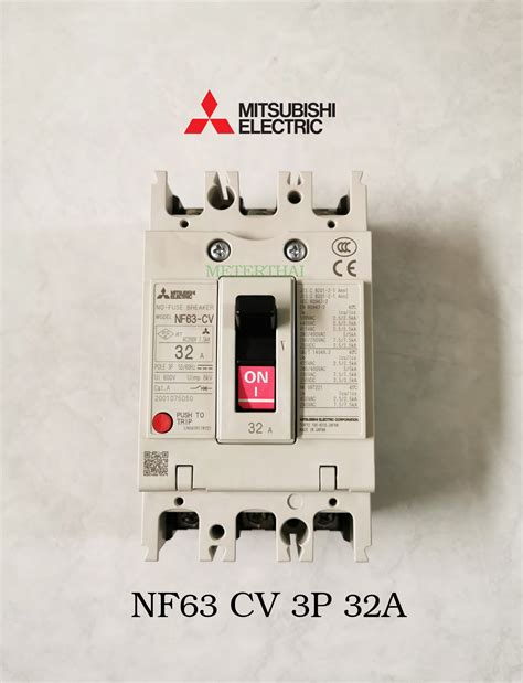 Mitsubishi Mccb Nf Cv P A Lazada Co Th