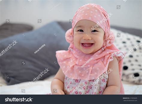 Muslim Cute Baby In Hijab