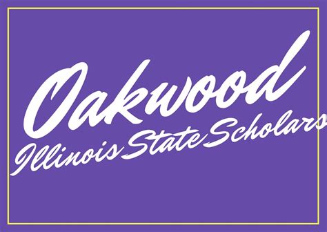 Oakwood High School Illinois State Scholars