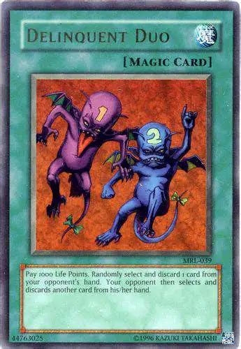 Yugioh Magic Ruler Single Card Ultra Rare Delinquent Duo Mrl 039 Toywiz