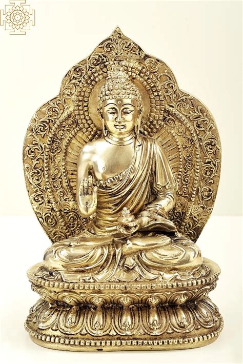 Tibetan Buddhist Deity Medicine Buddha Brass Buddha Brass