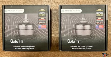 Isoacoustics Gaia Iii Speaker Isolation Feet New For Sale Us Audio Mart