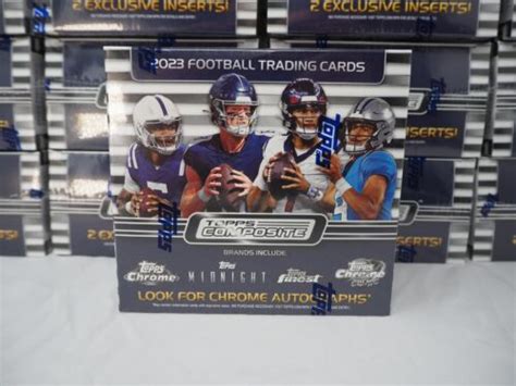 Topps Composite Nfl Football Mega Box Factory Sealed Multiple