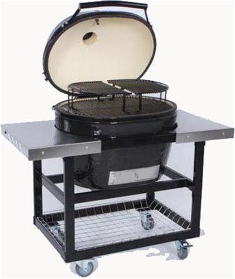 Cart With Stainless Steel Side Tables Primo Tables Carts Charcoal