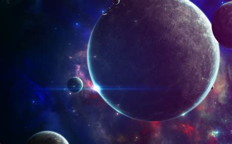 Outer Space Wallpaper Planets - WallpaperSafari