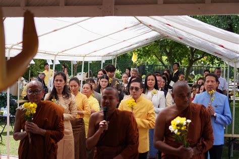 A Religious Ceremony On The Occasion Of Visakha Bucha Day 2024