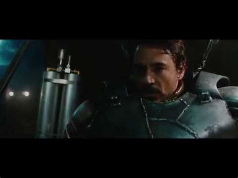 Tony Stark Builds Mark First Suit Up Scene Iron Man