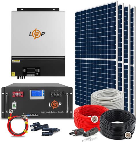 Pakiet Solarny Elektrownia Solarna 8 KW Magazyn Energii 5 120 Wh