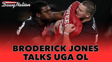 Broderick Jones Shares How UGA Coaching Changes Helped Get Him Ready