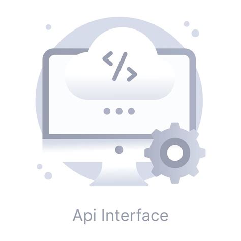 Grab This Amazing Flat Conceptual Icon Of Api Interface 14814322 Vector