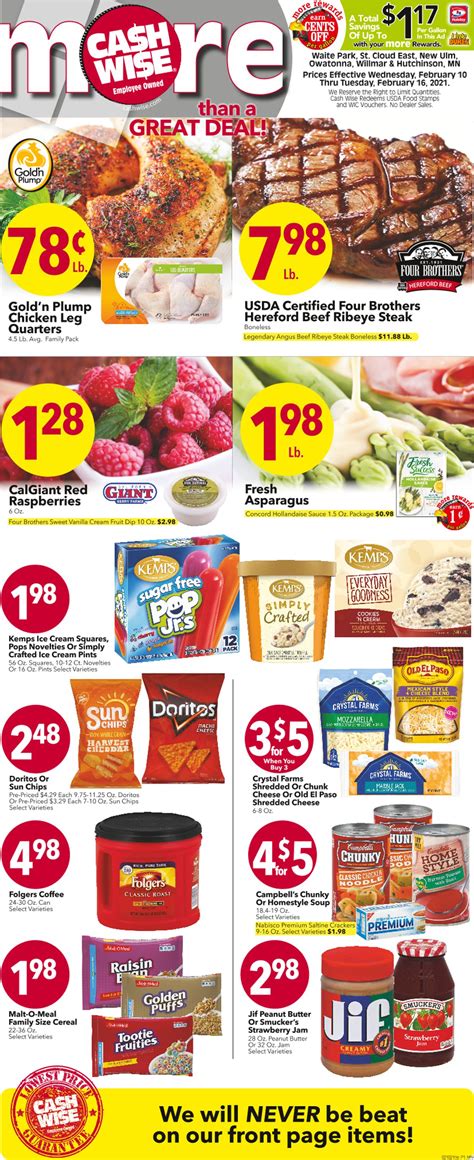 Cash Wise Ad Circular - 02/10 - 02/16/2021 | Rabato