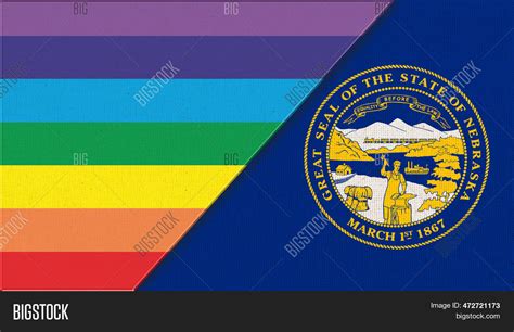 Flags Nebraska Lgbt Image Photo Free Trial Bigstock