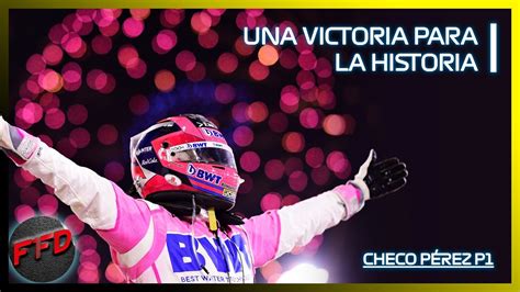 La PRIMERA VICTORIA de CHECO PÉREZ F1FD La Mejor Narración GP de