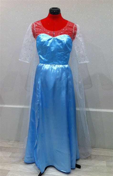 La Vraie Robe De La Reine Des Neiges Les Lubies De Louise