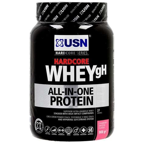 Usn Hardcore Whey Gh All In One Protein 908 Grams Strawberry Buy Online Jumia Kenya