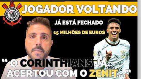 O Corinthians Encaminha A Volta Do Atacante Gustavo Mantuan Youtube