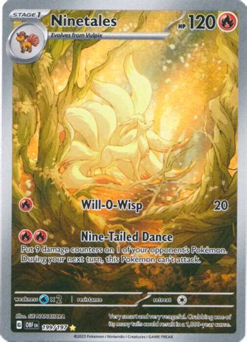 Ninetales Prices Pokemon Obsidian Flames Pokemon Cards