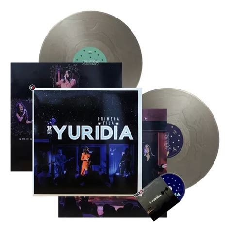 Yuridia Primera Fila Lp Vinyl Versión Del Álbum Estándar Envío Gratis