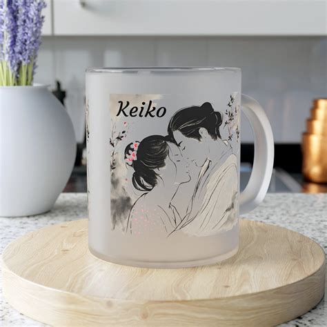 Personalized Coffee Mug For Mothers Japanese Glass Mug Mothers Day