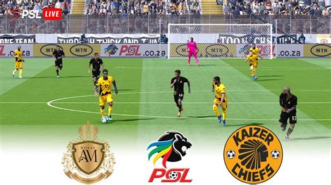 🔴royal Am Vs Kaizer Chiefs Live ⚽ Premier Soccer League 2324 Round 18