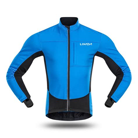 Lixada Men S Windproof Cycling Winter Thermal Polar Fleece MTB Bike