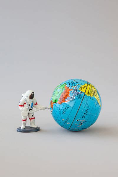 Ann Cutting Photography Astronaut And Globe