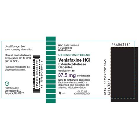 Venlafaxine Er Mg Rx Products