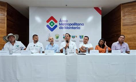 Así Funcionaría El Área Metropolitana De Montería Gs Noticias Com