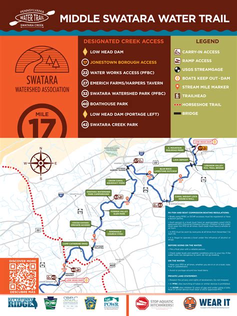 Swatara Water Trail Access Points - Swatara Watershed Association