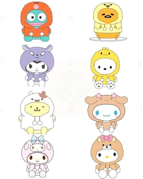 Sanrio Characters 💗 En 2024 Garabatos Lindos Pegatinas Bonitas Dibujos Kawaii