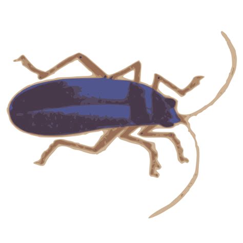 Blue Bug Free Svg