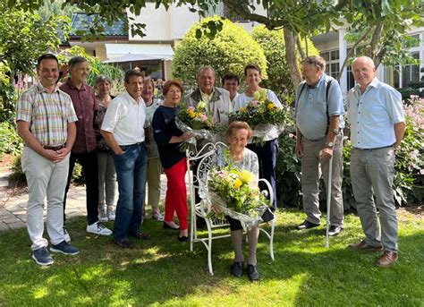 Bgm Patscheider Gratulierte Jubilare Wurden In Ried Im Oberinntal