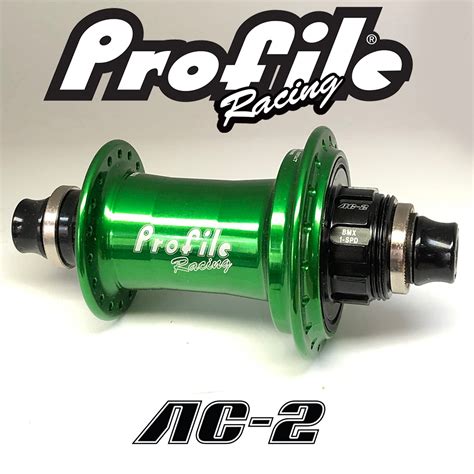 Profile Ac 2 Bmx Rear Hub 36h Green