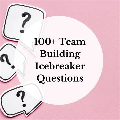 Team Icebreaker Questions 2023 Sale