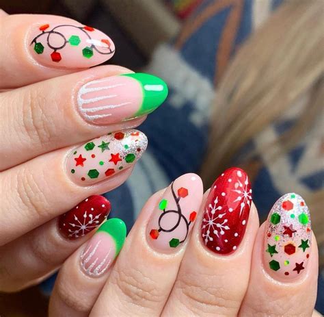 21 Diseños De Uñas Para Lucir En Navidad Mia 937