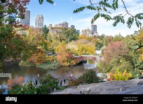 New York Central Park Autumn Colors Stock Photo - Alamy