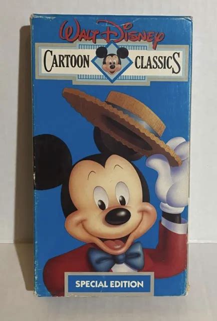 Walt Disney Cartoon Classics Special Edition Vhs 1988 Eur 5 56