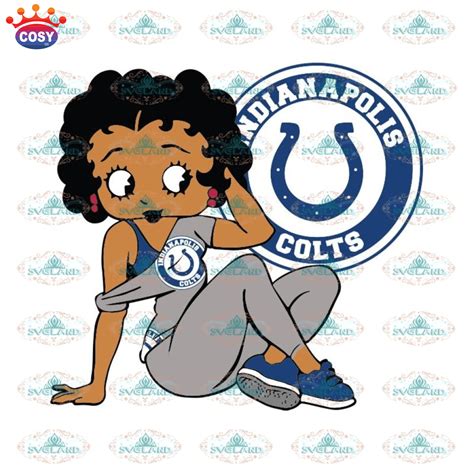 Indianapolis Colts Betty Boobs Svg Indianapolis Colts Svg