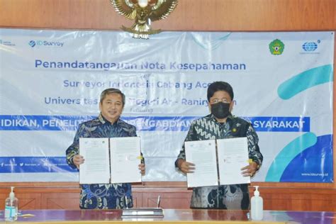 Penandatanganan Mou Universitas Islam Negeri Uin Ar Raniry Aceh