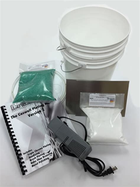 Nickel Electroplating Kit - 3 Gal - Caswell Inc