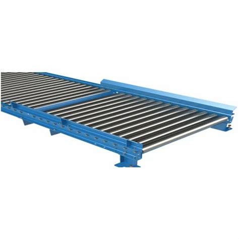 Stainless Steel Gravity Roller Conveyor Capacity 50 100 Kg Per Feet