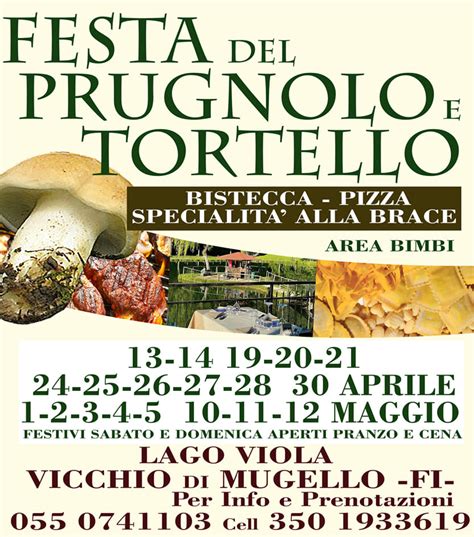 Festa Del Prugnolo E Del Tortello A Boccagnello Di Vicchio Vicchio