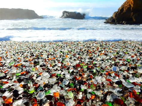 Glass Beach California When Nature Turns Trash Into Tourist