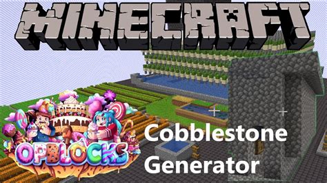 How To Make The Best Cobblestone Generator Minecraft Skyblock