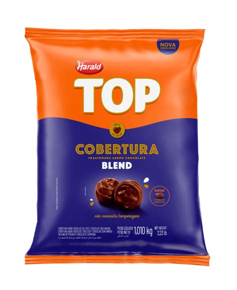 Chocolate Em Gotas Top Cobertura Fracionada Blend Harald 1 01kg J A